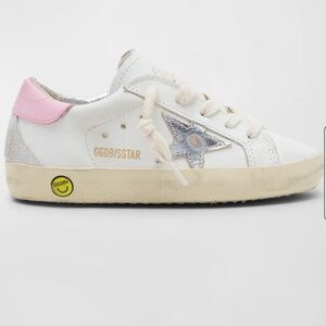 Golden Goose Girl's Superstar Leather Low-Top Sneakers